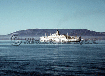 Orsova at Gibraltar Feb 1967